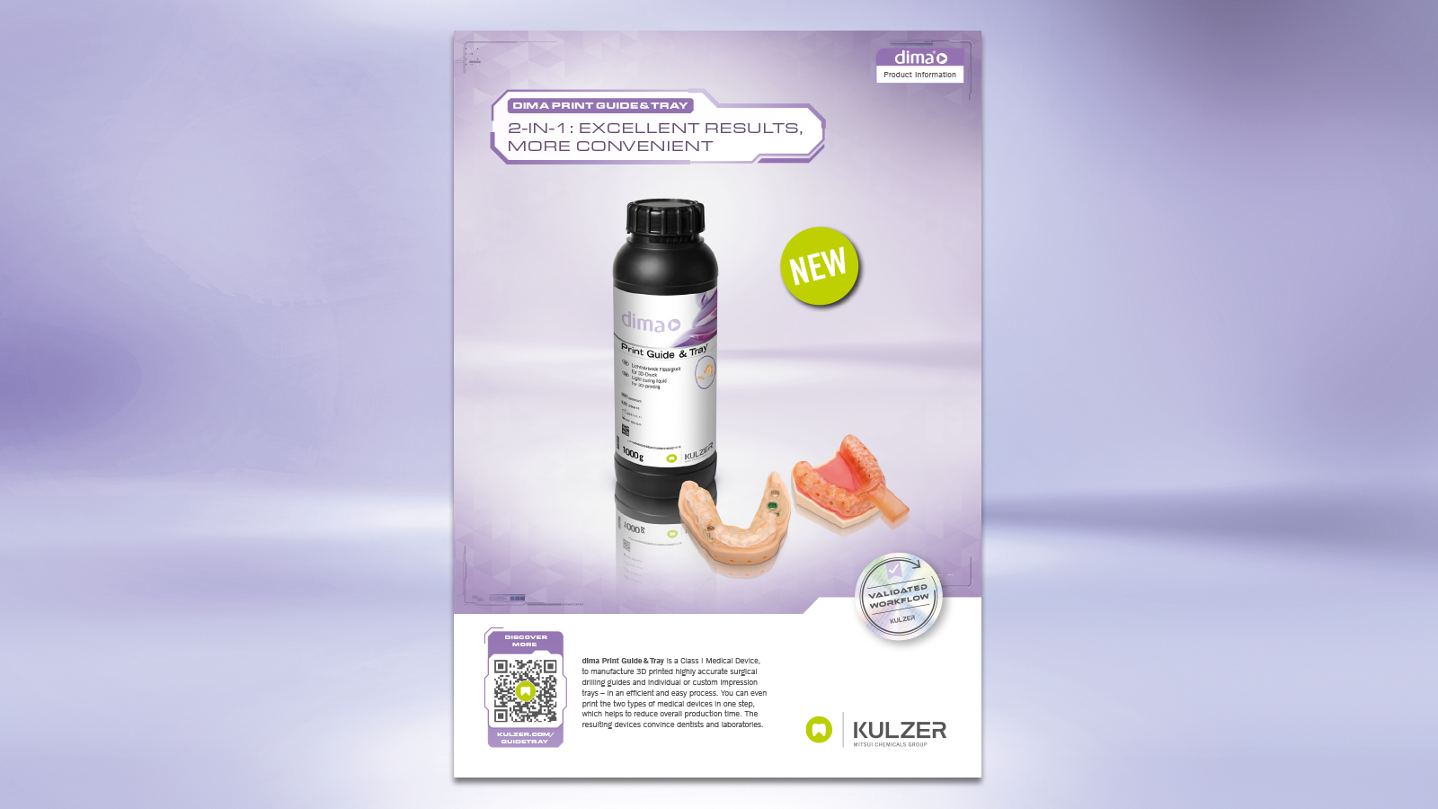 dima print Guide & Tray