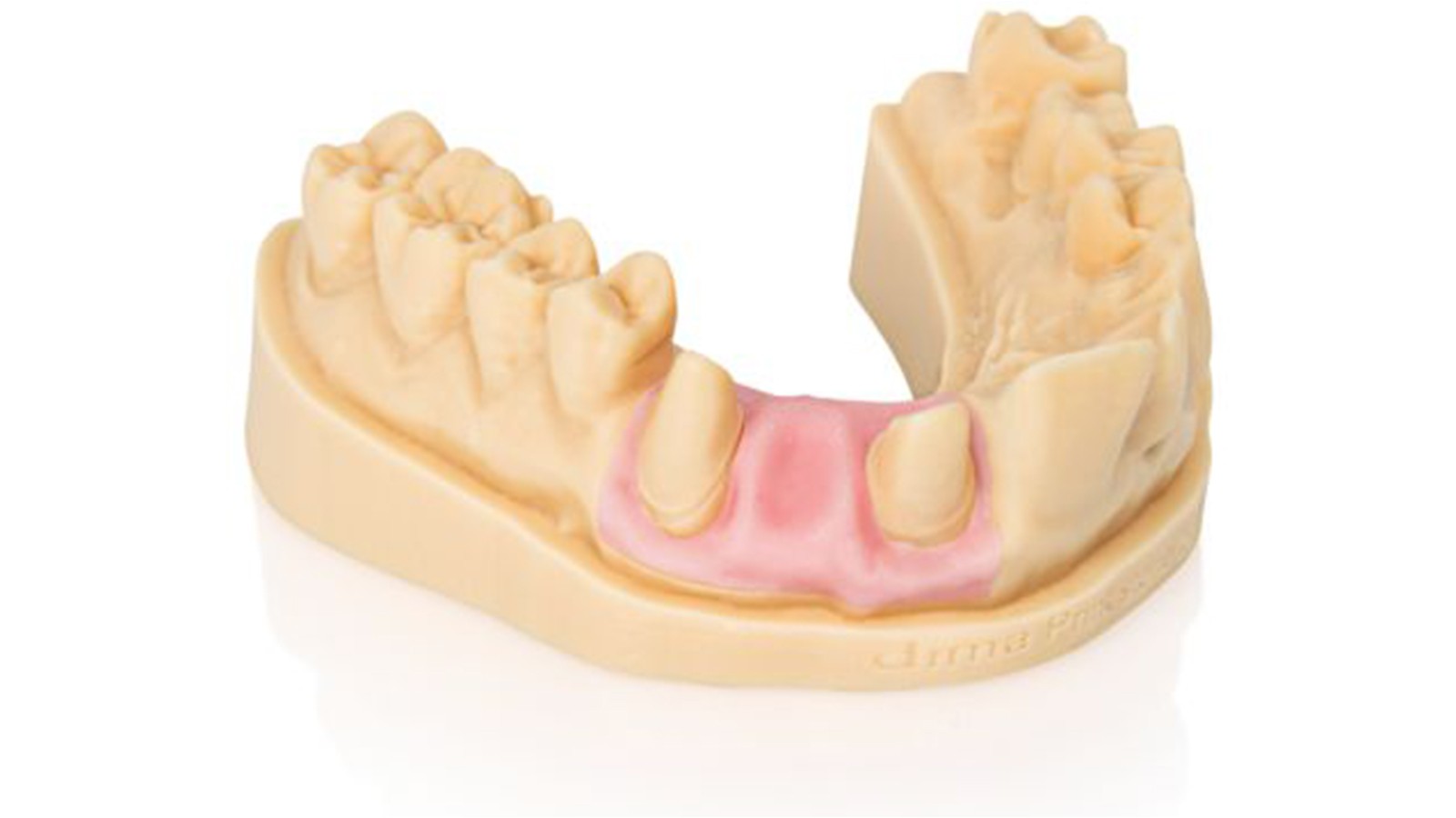 Modelo troquelizado com detalhes finos de superfície