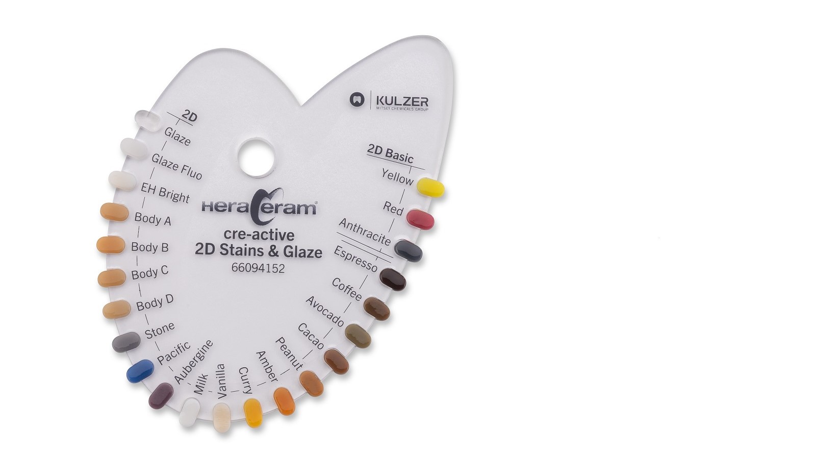 HeraCeram cre-active Escala de Cor 2D Stains
